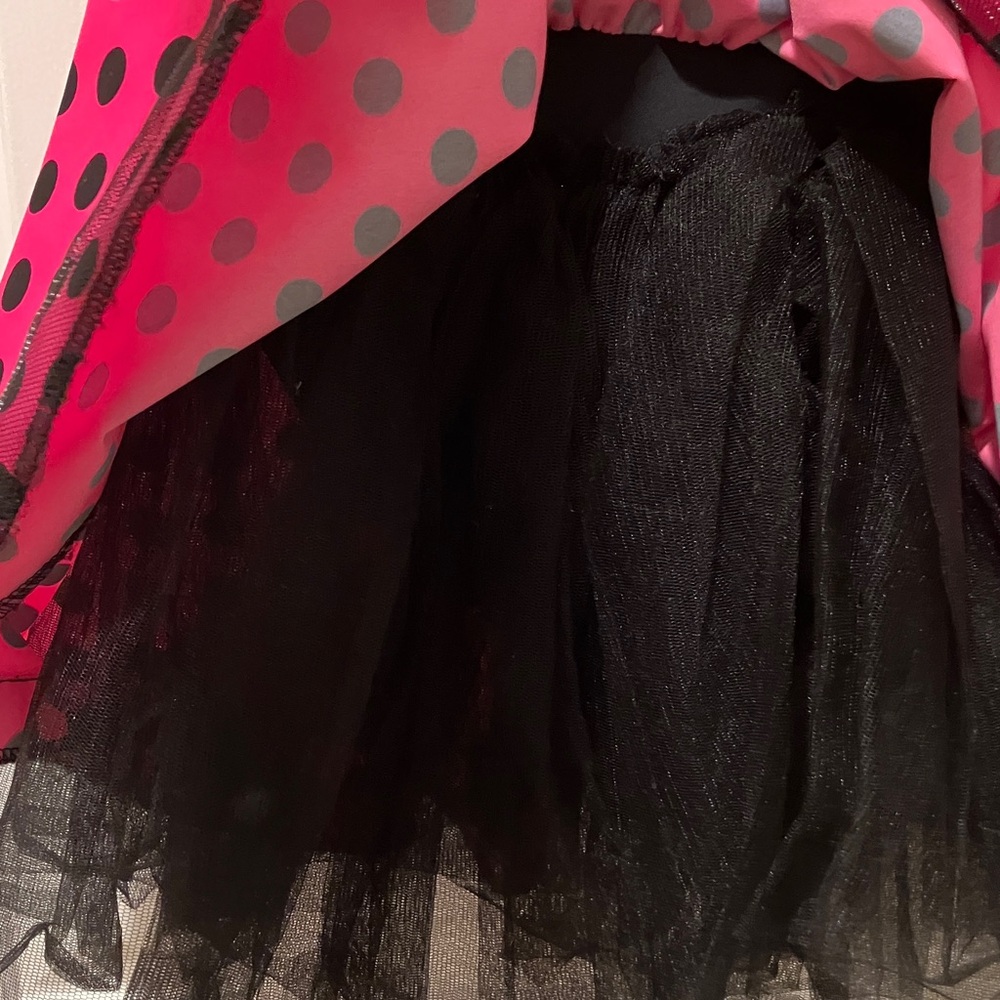 Weissman Pink and Black Polka Dot Costume/dress - Picture 4 of 6